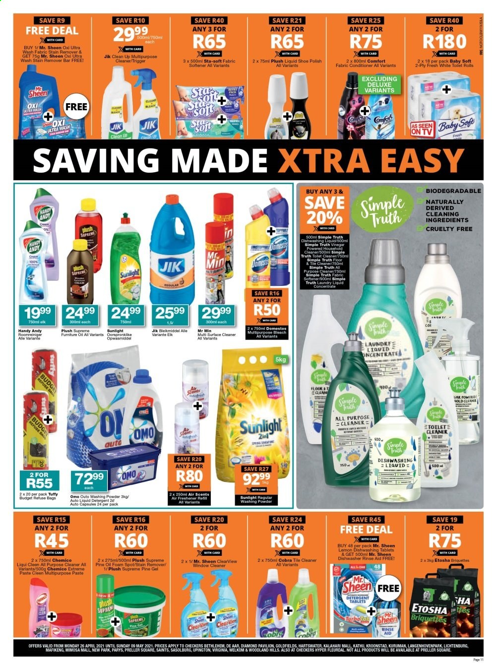 Checkers specials - 26/04/2021 - 09/05/2021. Page 11