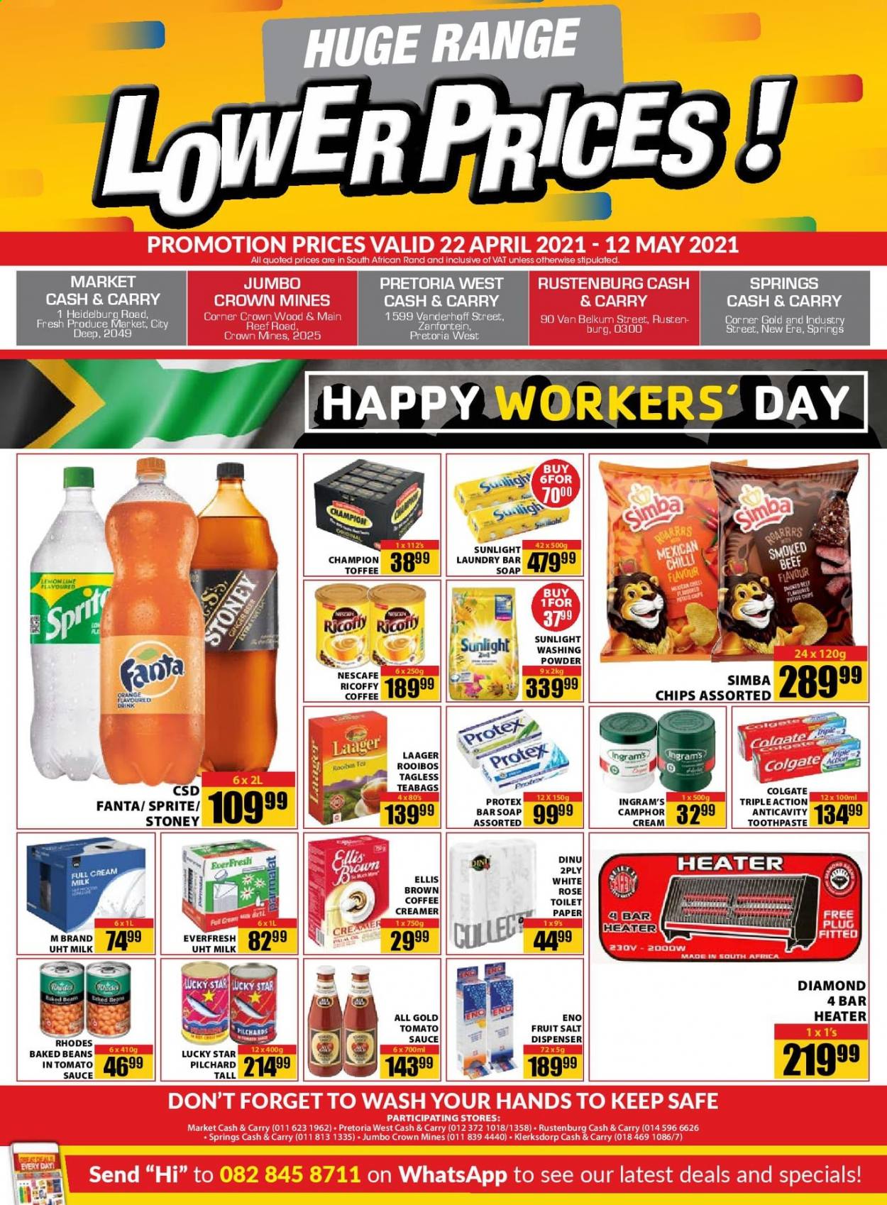 Jumbo Cash & Carry specials - 22/04/2021 - 12/05/2021. Page 1