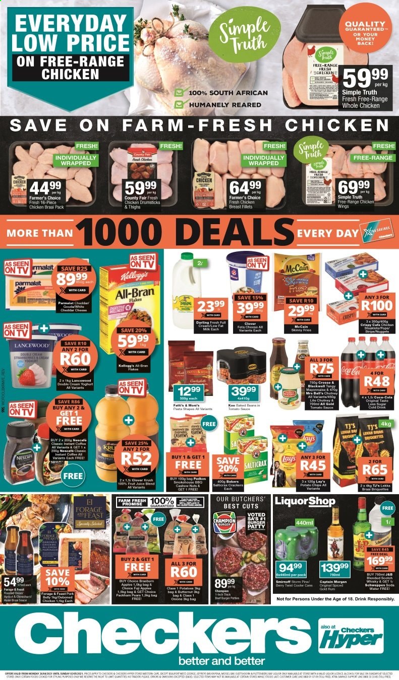 Checkers specials - 26/04/2021 - 02/05/2021. Page 1