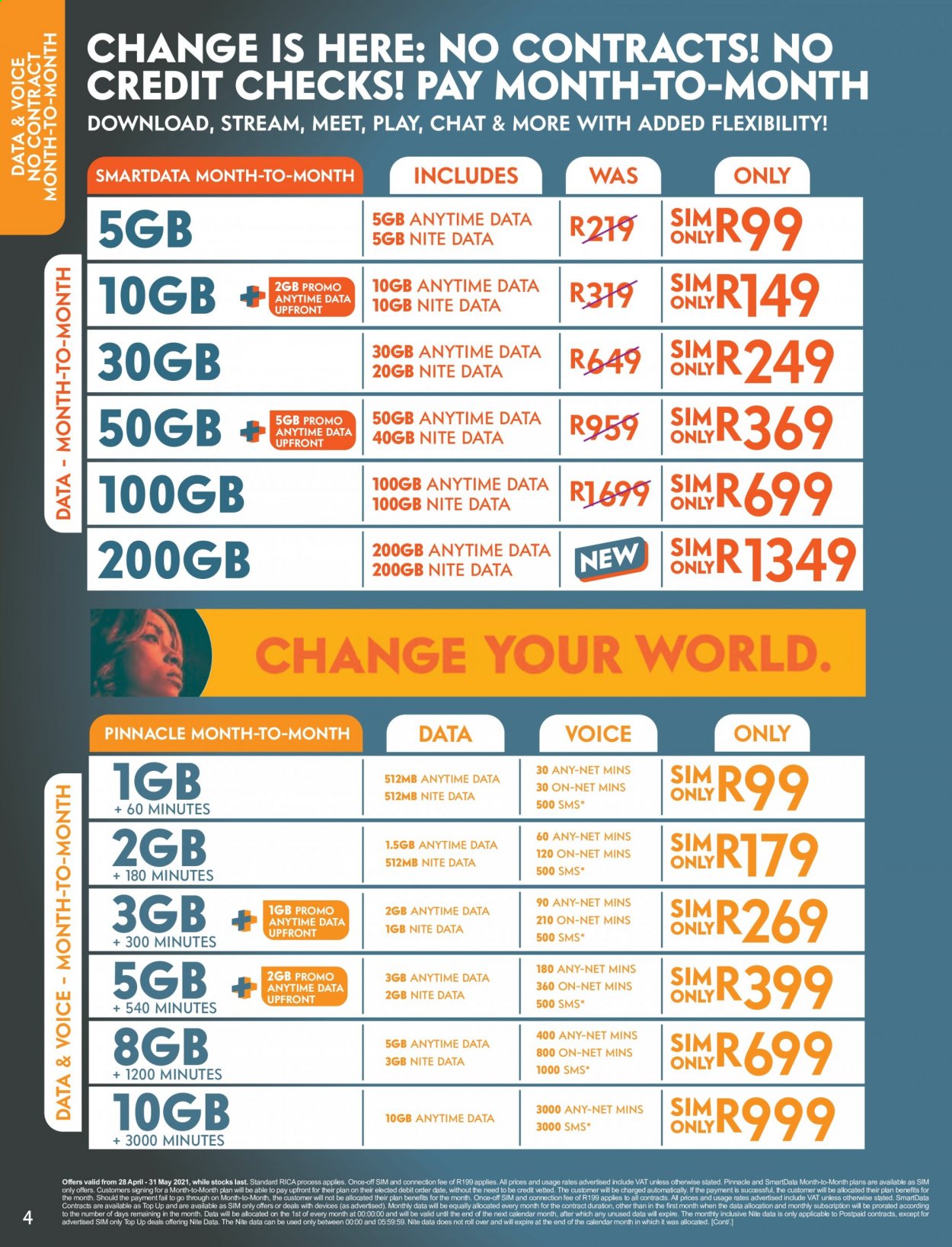 Cell C specials - 28/04/2021 - 31/05/2021. Page 4