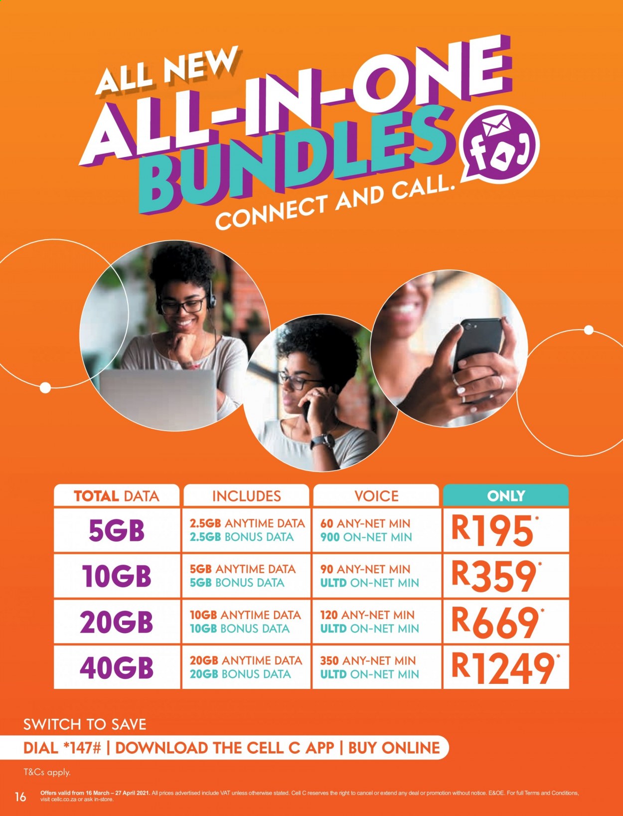 Cell C specials - 28/04/2021 - 31/05/2021. Page 16