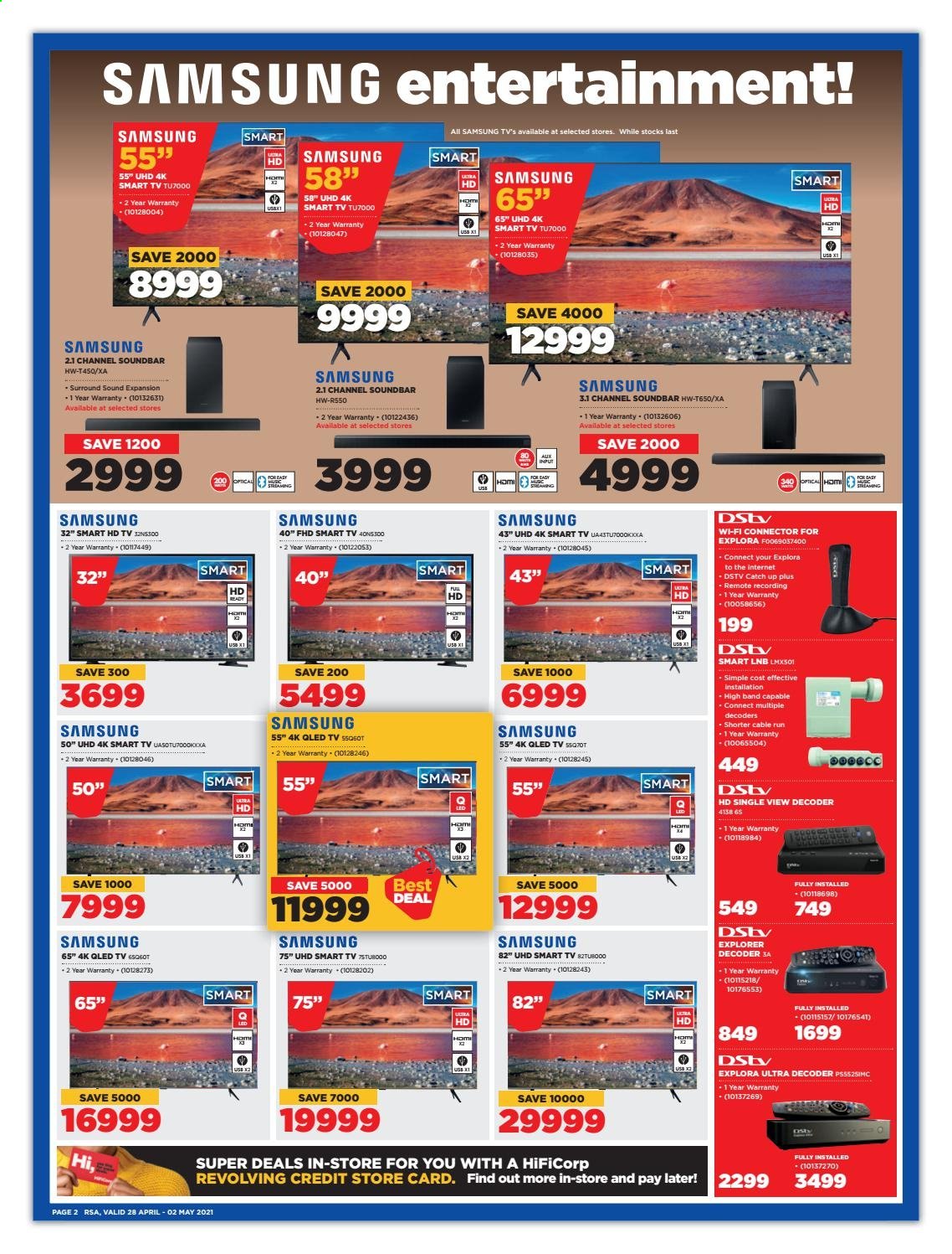 HiFi Corp specials - 28/04/2021 - 02/05/2021. Page 2