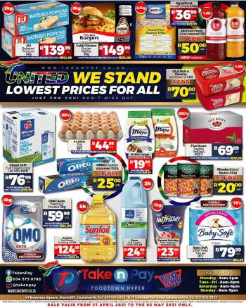 Take n Pay catalogue  - 04.27.2021 - 05.02.2021.