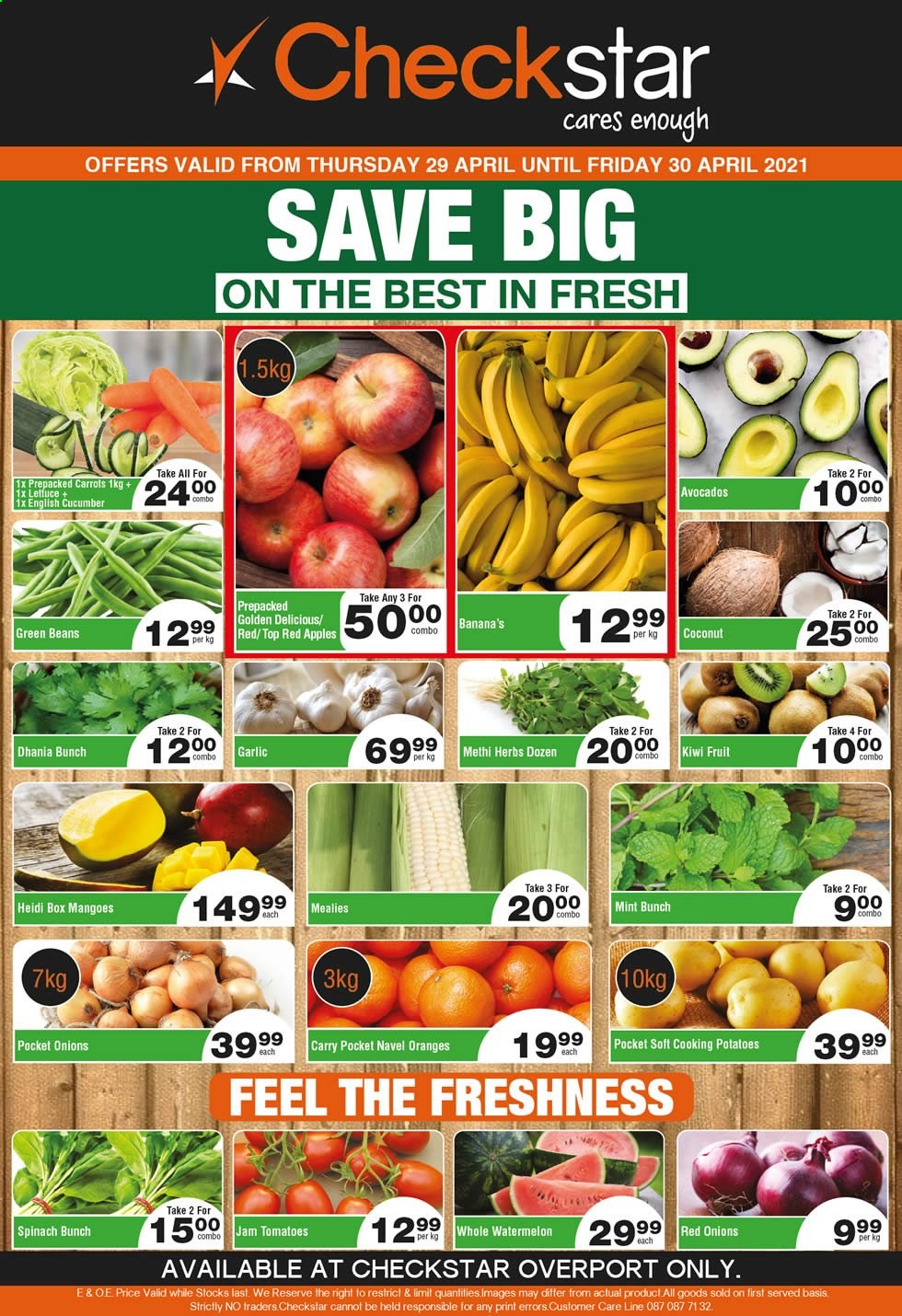 Checkstar specials - 29/04/2021 - 30/04/2021. Page 1