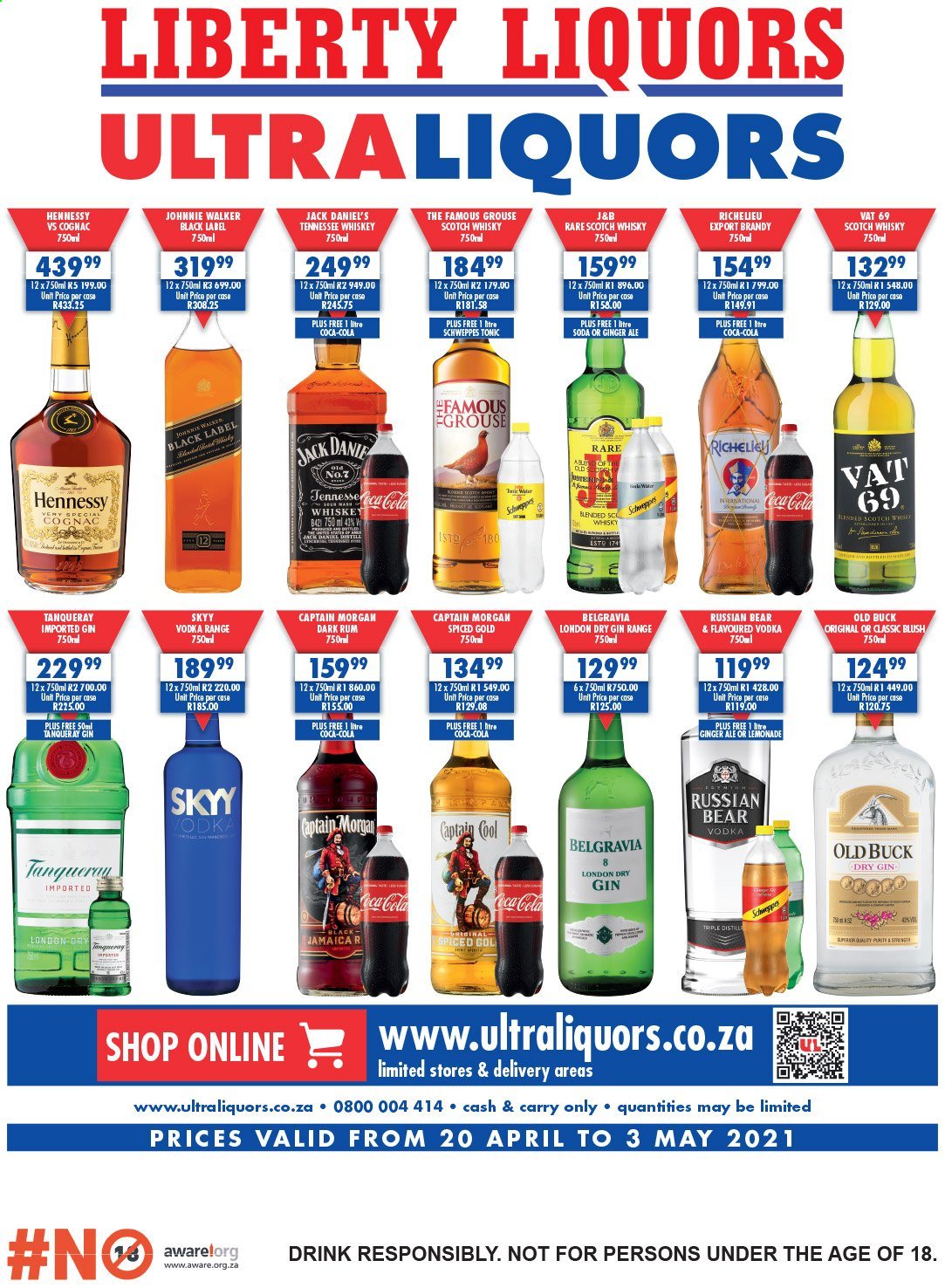 Liberty Liquors specials - 20/04/2021 - 03/05/2021. Page 1