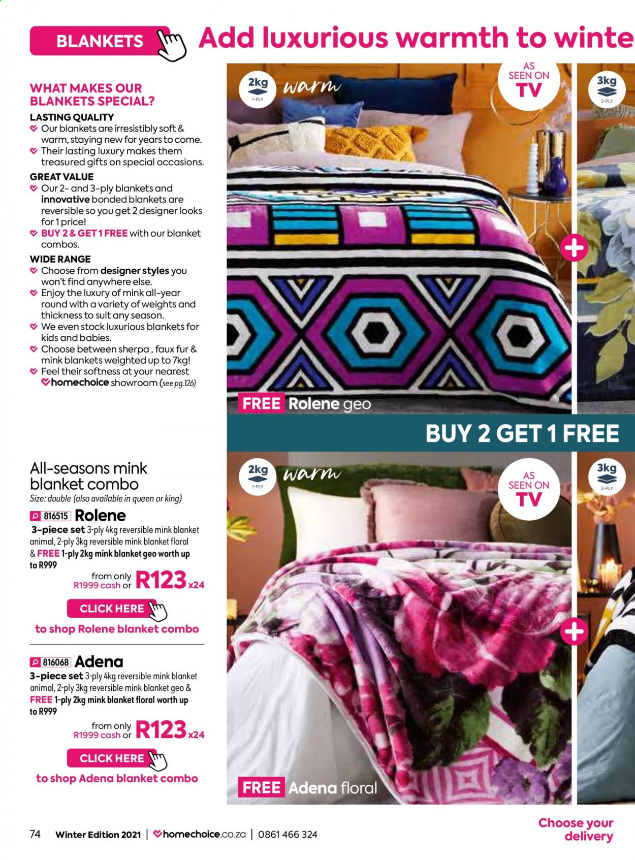 HomeChoice specials - 01/05/2021 - 30/06/2021. Page 74