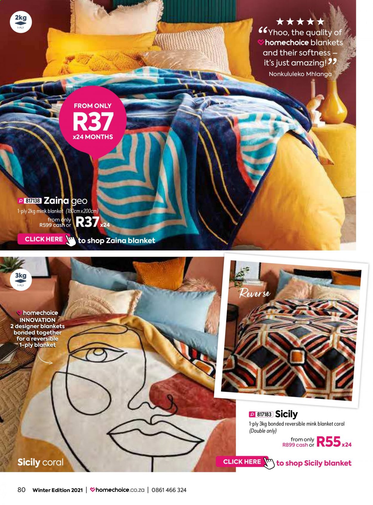 HomeChoice specials - 01/05/2021 - 30/06/2021. Page 80