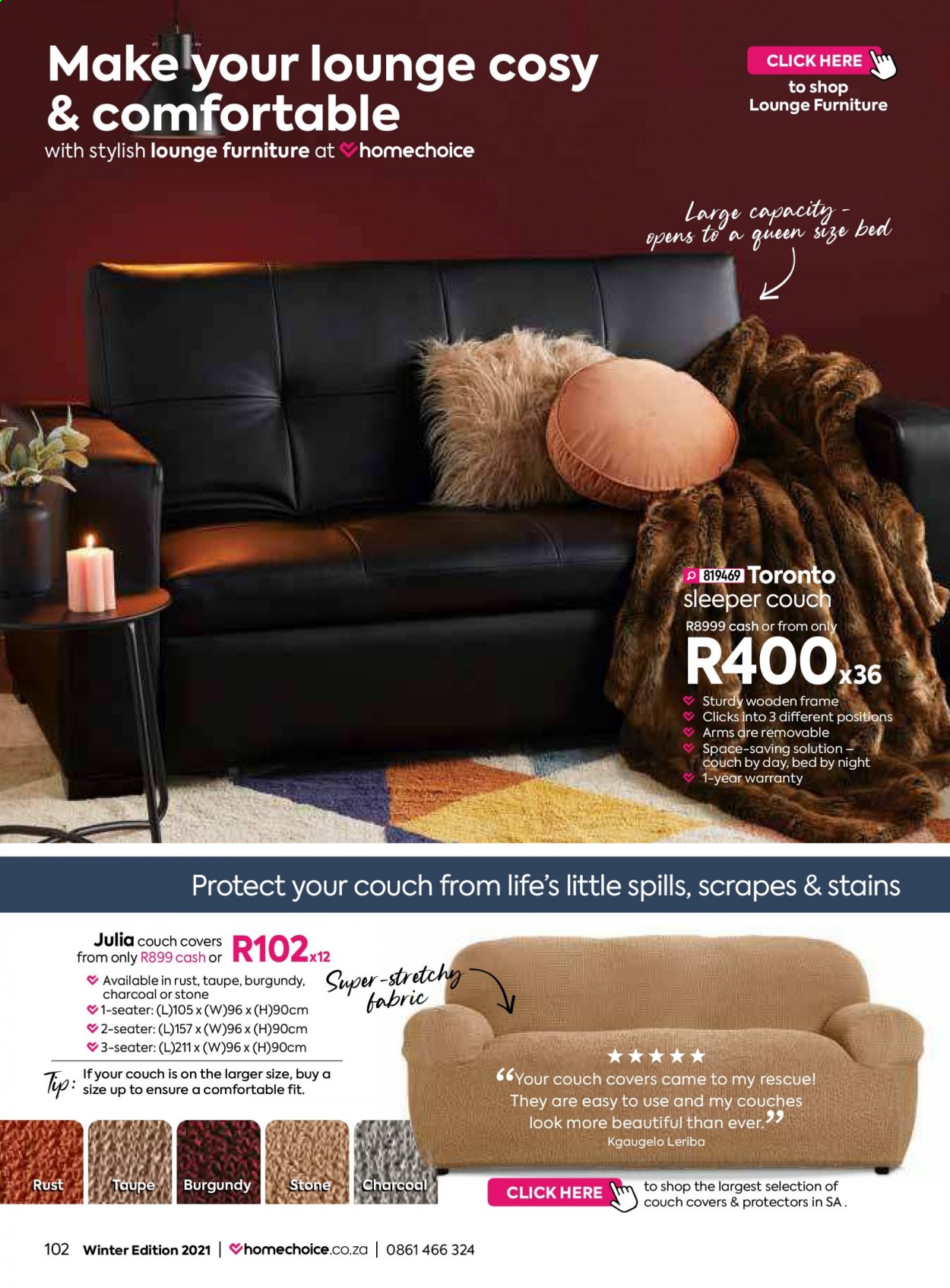HomeChoice specials - 01/05/2021 - 30/06/2021. Page 102