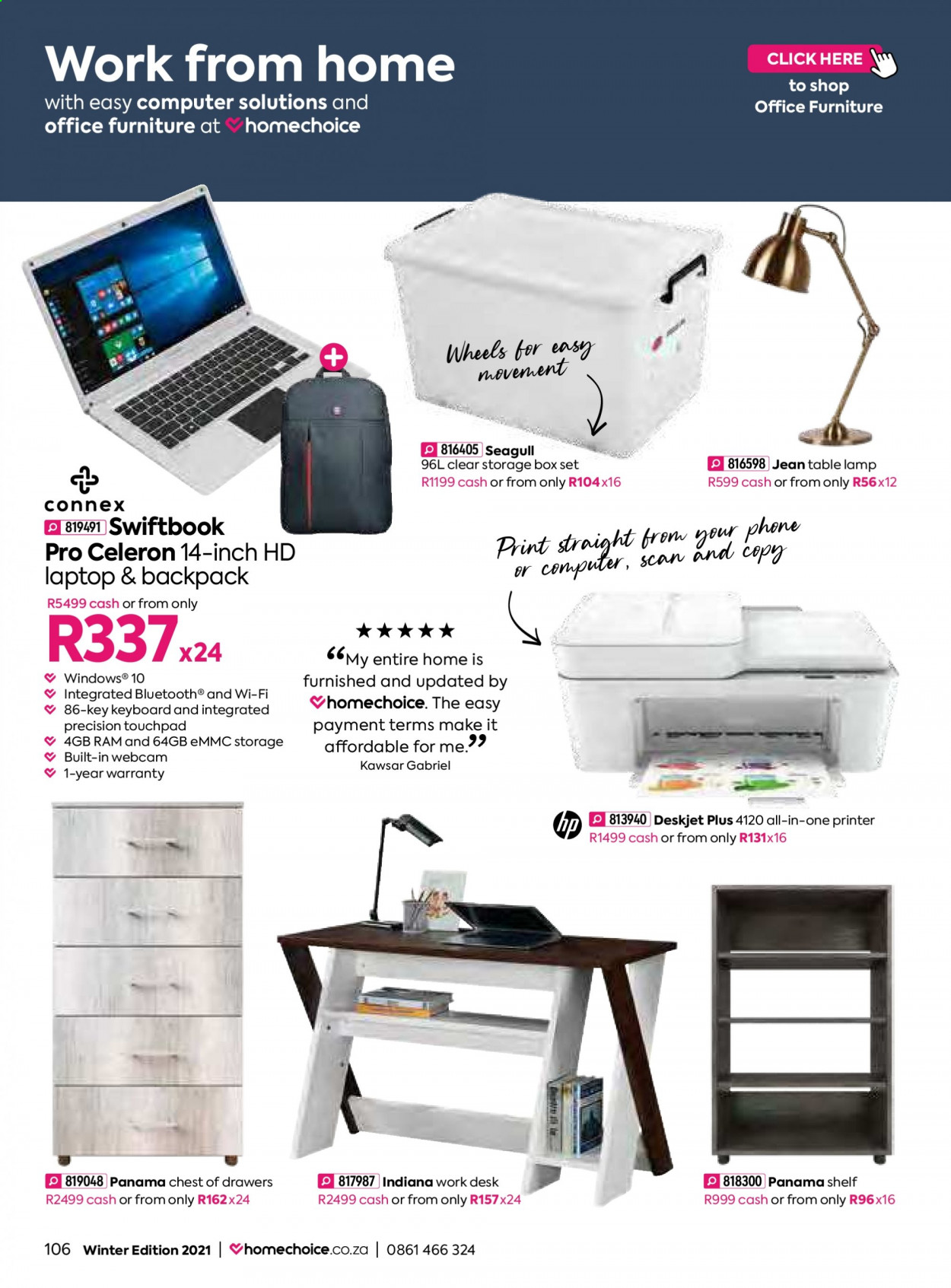 HomeChoice specials - 01/05/2021 - 30/06/2021. Page 106