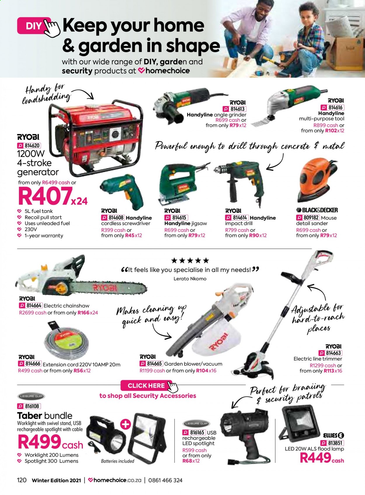 HomeChoice specials - 01/05/2021 - 30/06/2021. Page 120