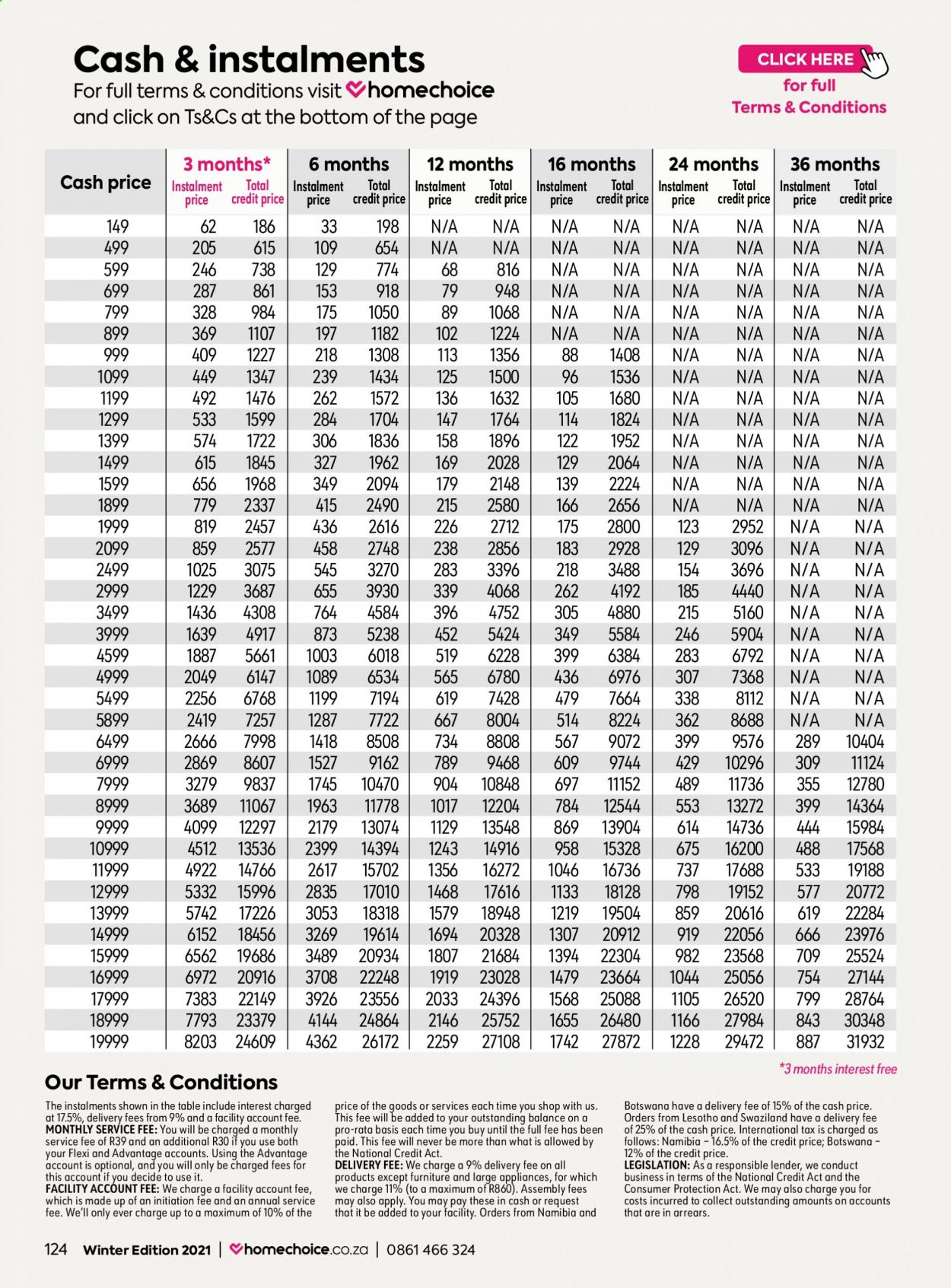 HomeChoice specials - 01/05/2021 - 30/06/2021. Page 124
