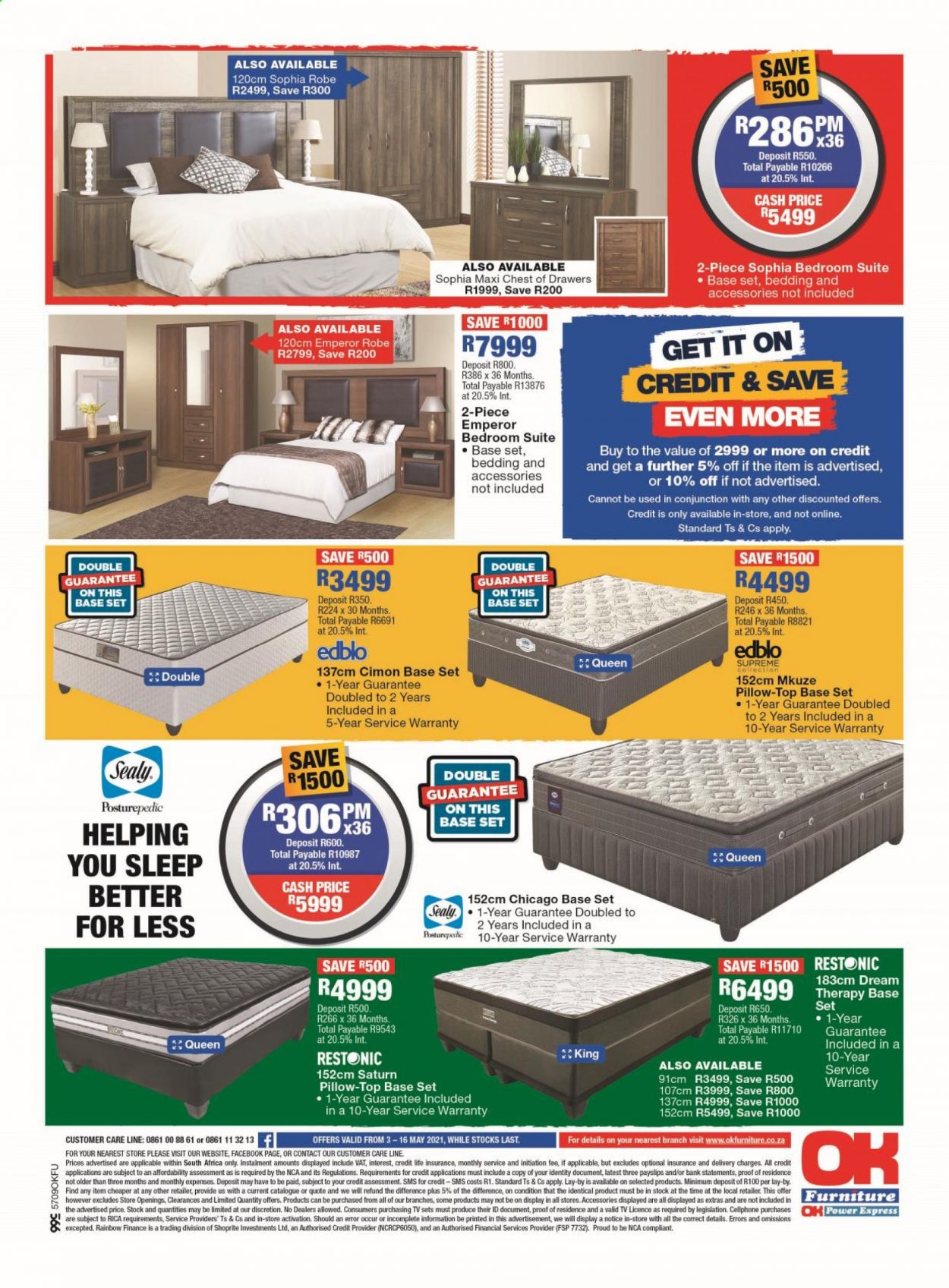 OK Furniture specials - 03/05/2021 - 16/05/2021. Page 8
