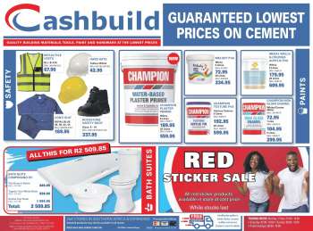 Cashbuild catalogue  - 05.04.2021 - 05.23.2021.