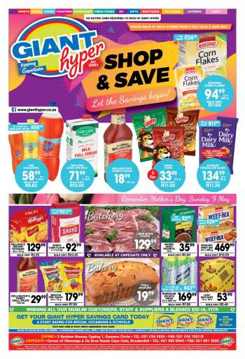 Giant Hyper catalogue  - 05.05.2021 - 06.06.2021.