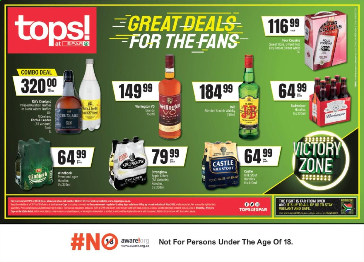 TOPS at SPAR specials - 06/05/2021 - 09/05/2021. Page 1
