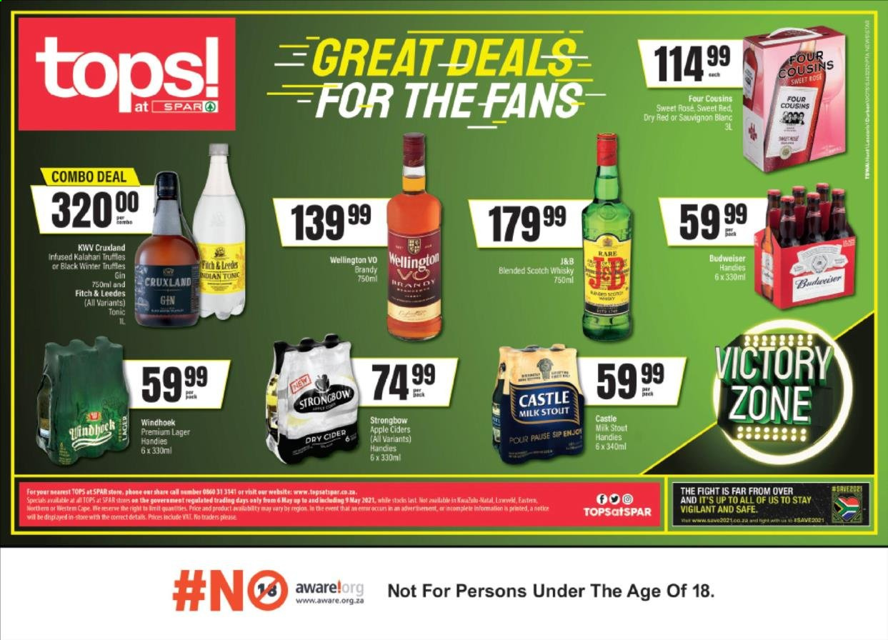 TOPS at SPAR specials - 06/05/2021 - 09/05/2021. Page 1
