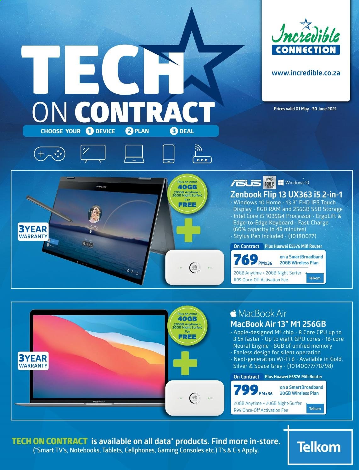 Incredible Connection specials - 01/05/2021 - 30/06/2021. Page 1
