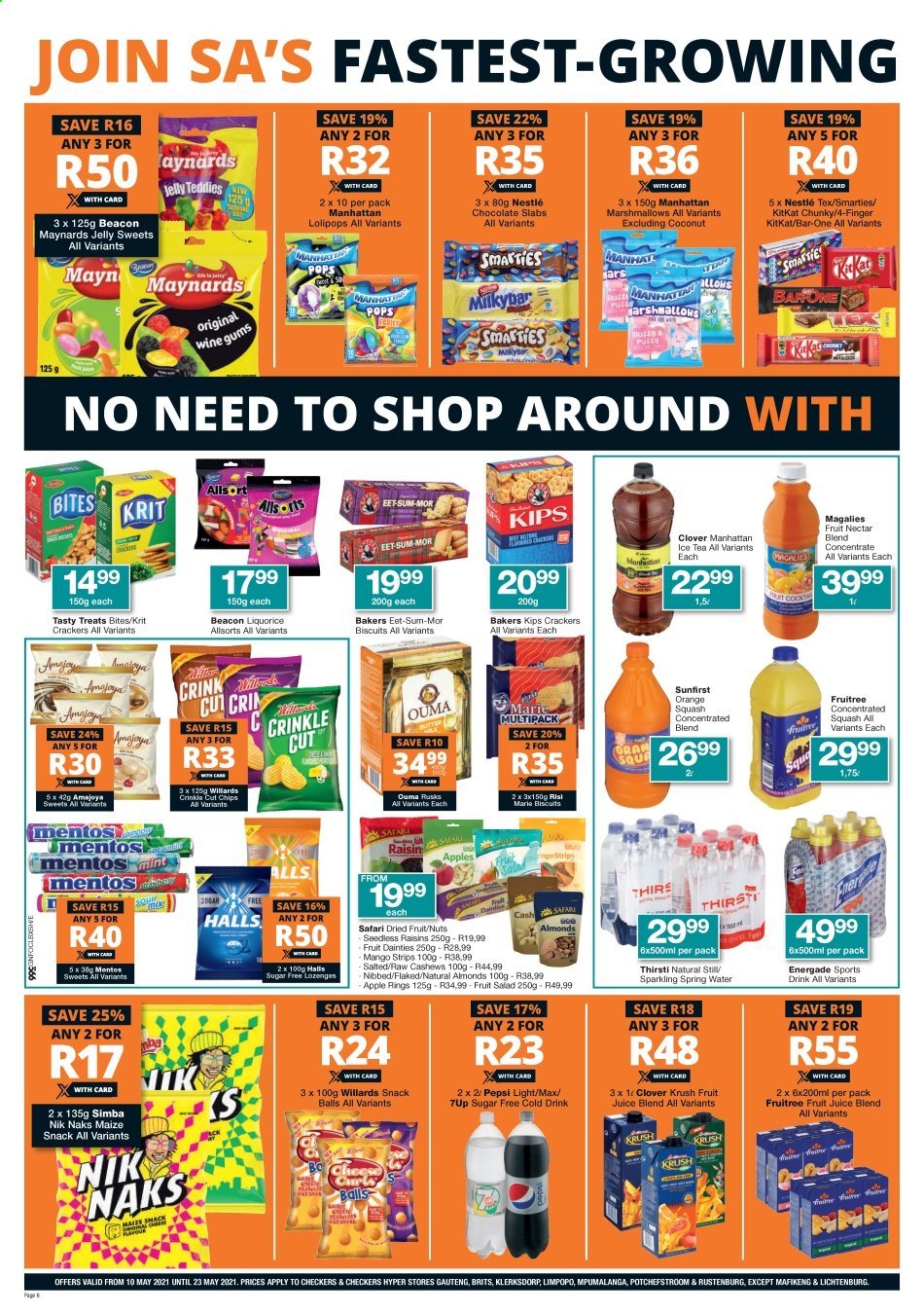 Checkers specials - 10/05/2021 - 23/05/2021. Page 6