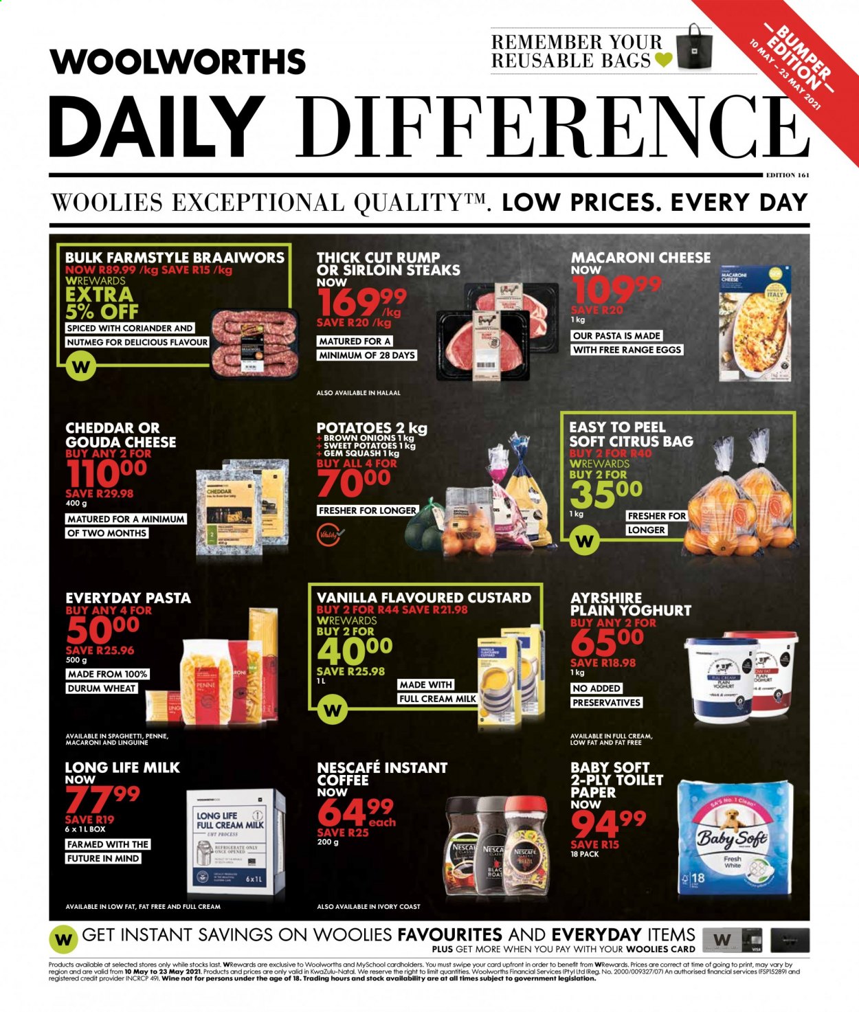 Woolworths specials - 10/05/2021 - 23/05/2021. Page 1