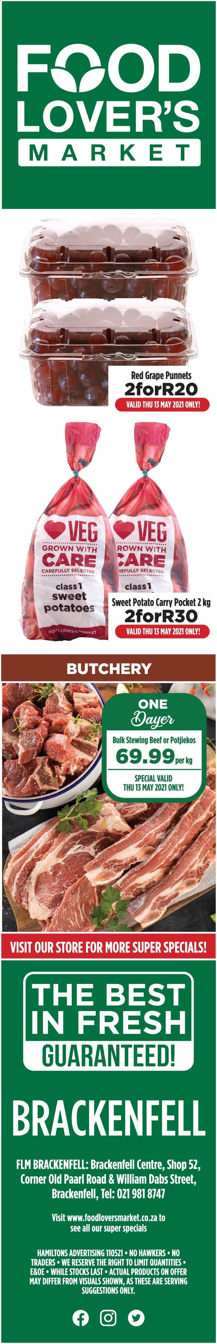 Food Lover's Market specials - 13/05/2021 - 13/05/2021. Page 1