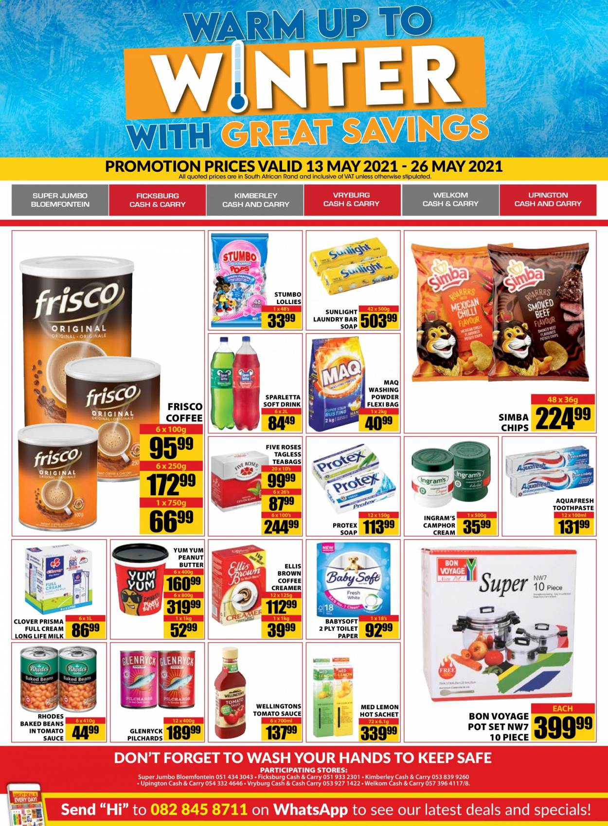 Jumbo Cash & Carry specials - 13/05/2021 - 26/05/2021. Page 1