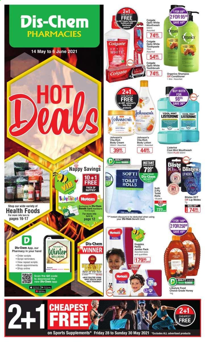 Dis-Chem specials - 14/05/2021 - 06/06/2021. Page 1