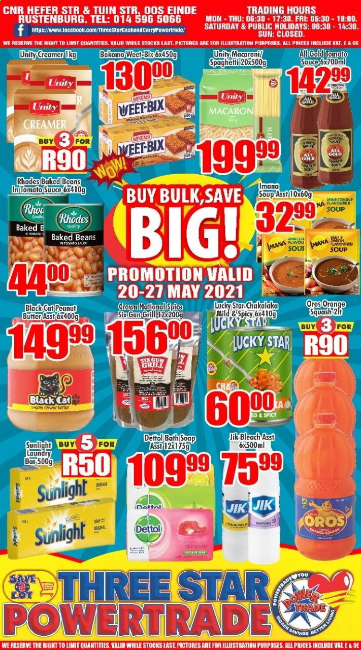 Three Star Cash and Carry specials - 20/05/2021 - 27/05/2021. Page 1