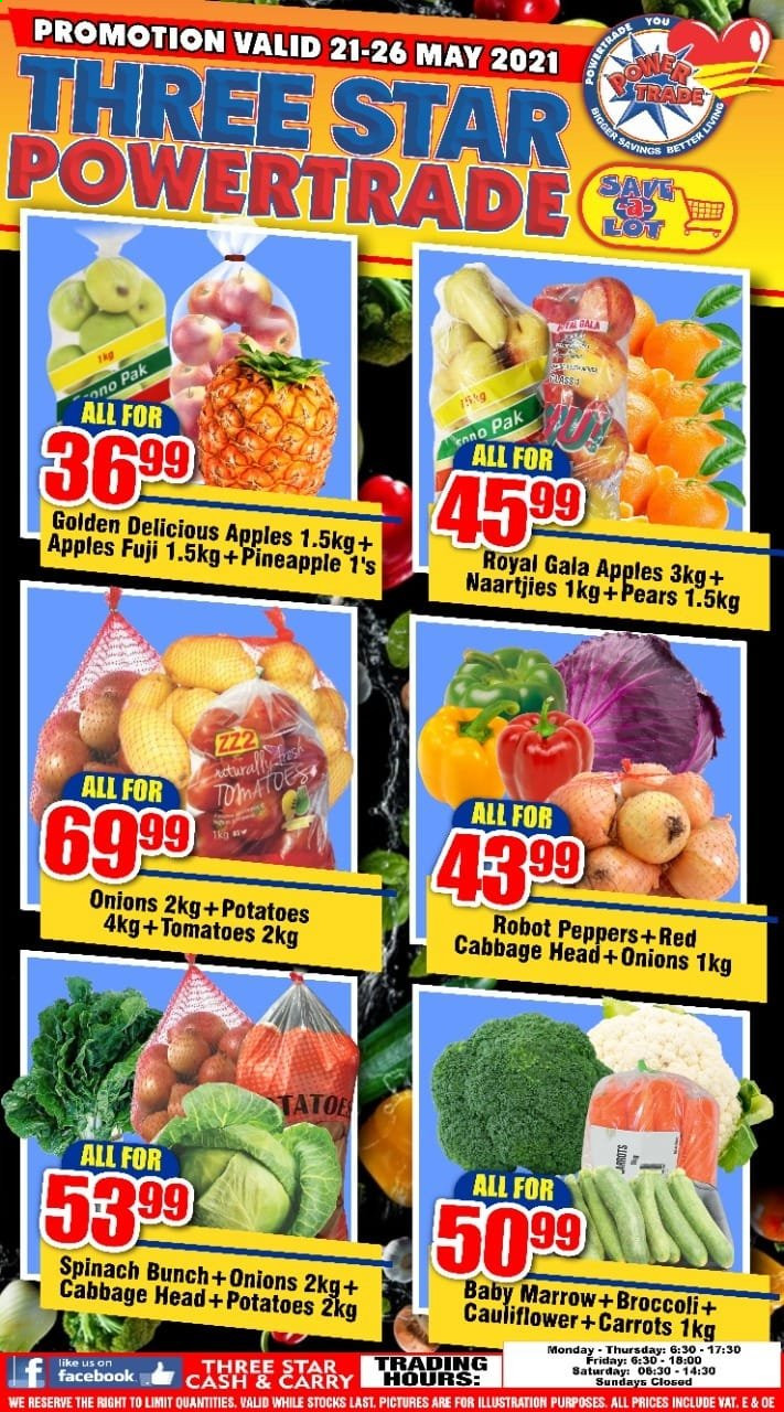 Three Star Cash and Carry specials - 21/05/2021 - 26/05/2021. Page 1