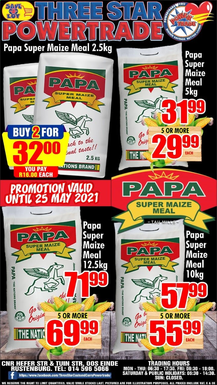 Three Star Cash and Carry specials - 22/05/2021 - 25/05/2021. Page 1