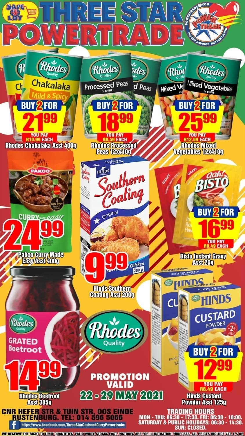 Three Star Cash and Carry specials - 22/05/2021 - 29/05/2021. Page 1