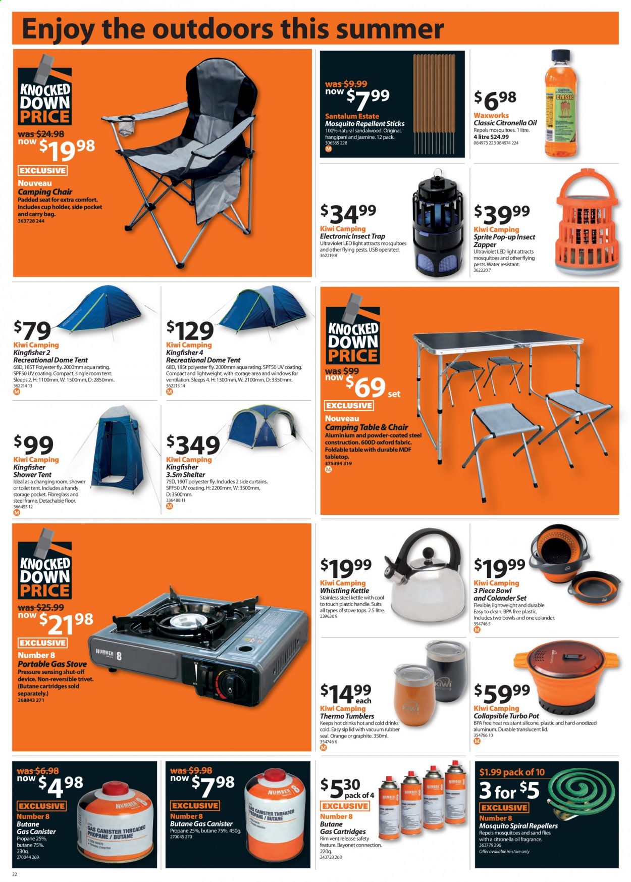 thumbnail - Mitre 10 mailer - 04.02.2021 - 28.02.2021 - Sales products - toilet, table, LED light, stove, window, canister. Page 22.