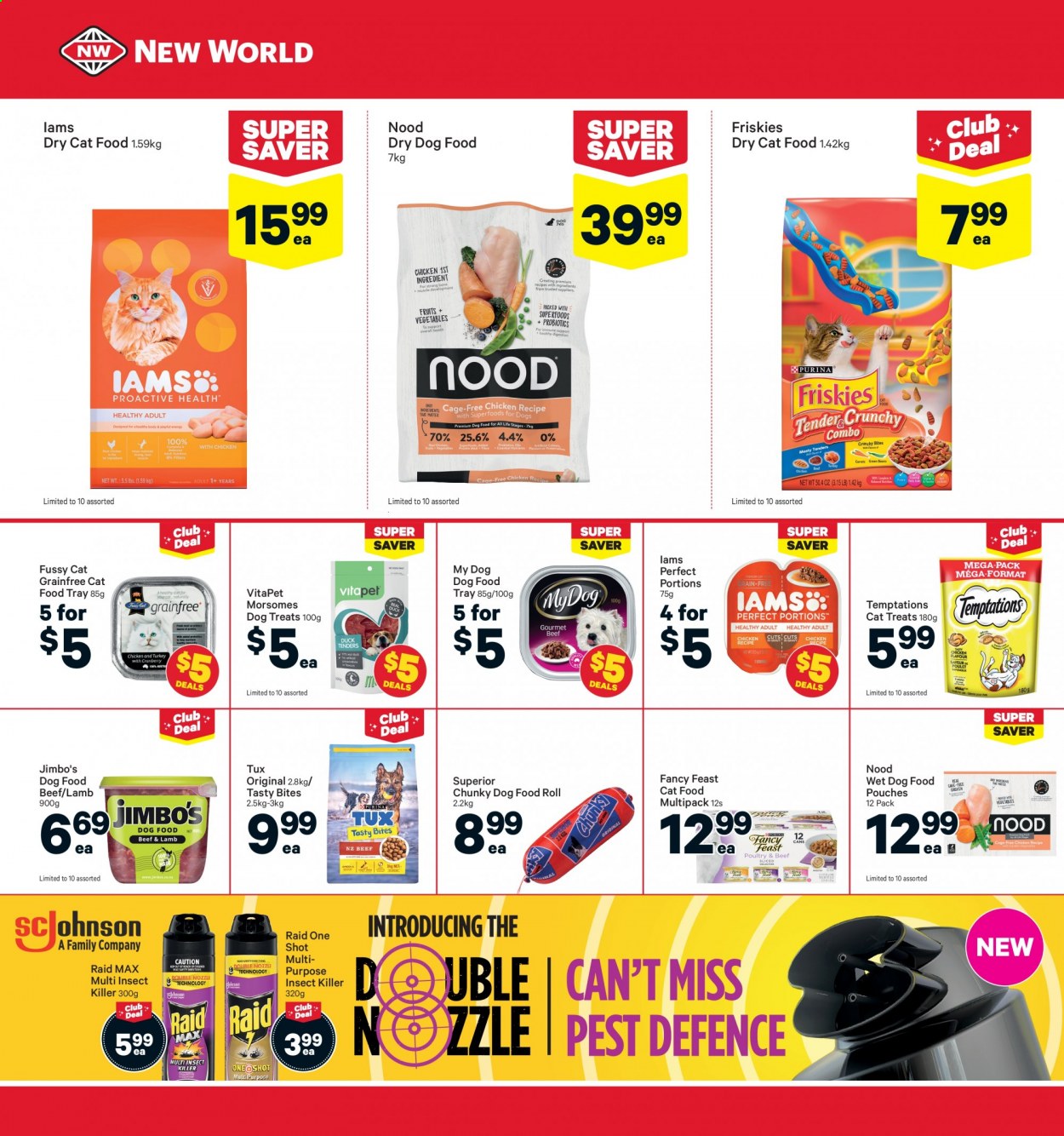 thumbnail - New World mailer - 15.02.2021 - 21.02.2021 - Sales products - green beans, beans, probiotics, insect killer. Page 28.