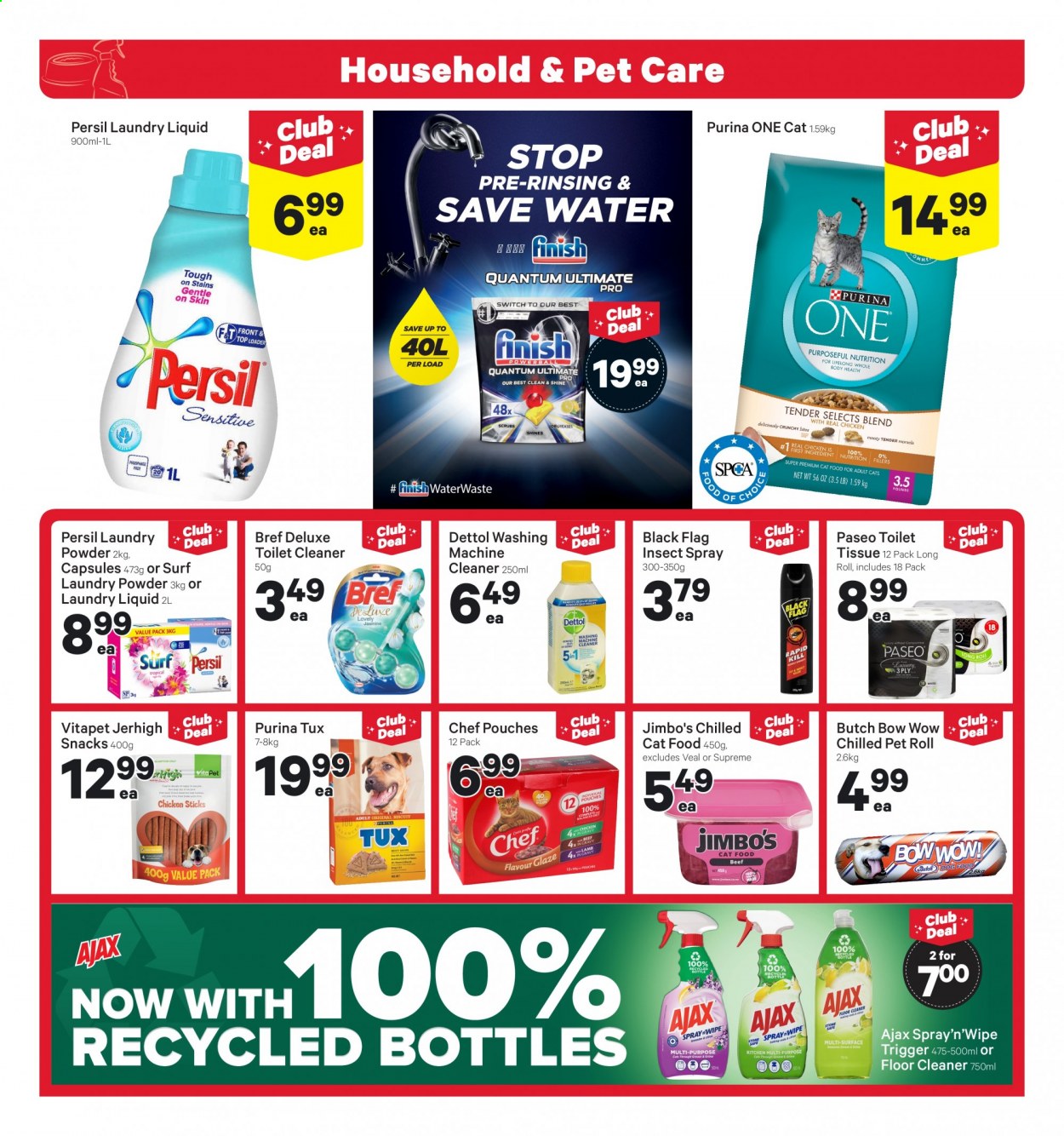 thumbnail - New World mailer - 01.03.2021 - 07.03.2021 - Sales products - biscuit, snack, veal meat, Dettol, toilet paper, tissues, cleaner, laundry detergent, laundry powder, floor cleaner, toilet cleaner, washing machine cleaner. Page 17.