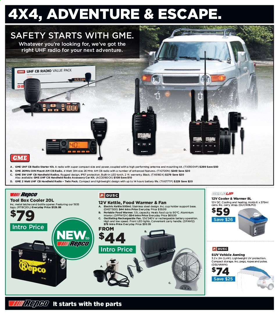 thumbnail - Repco mailer - 24.03.2021 - 06.04.2021 - Sales products - strap. Page 4.