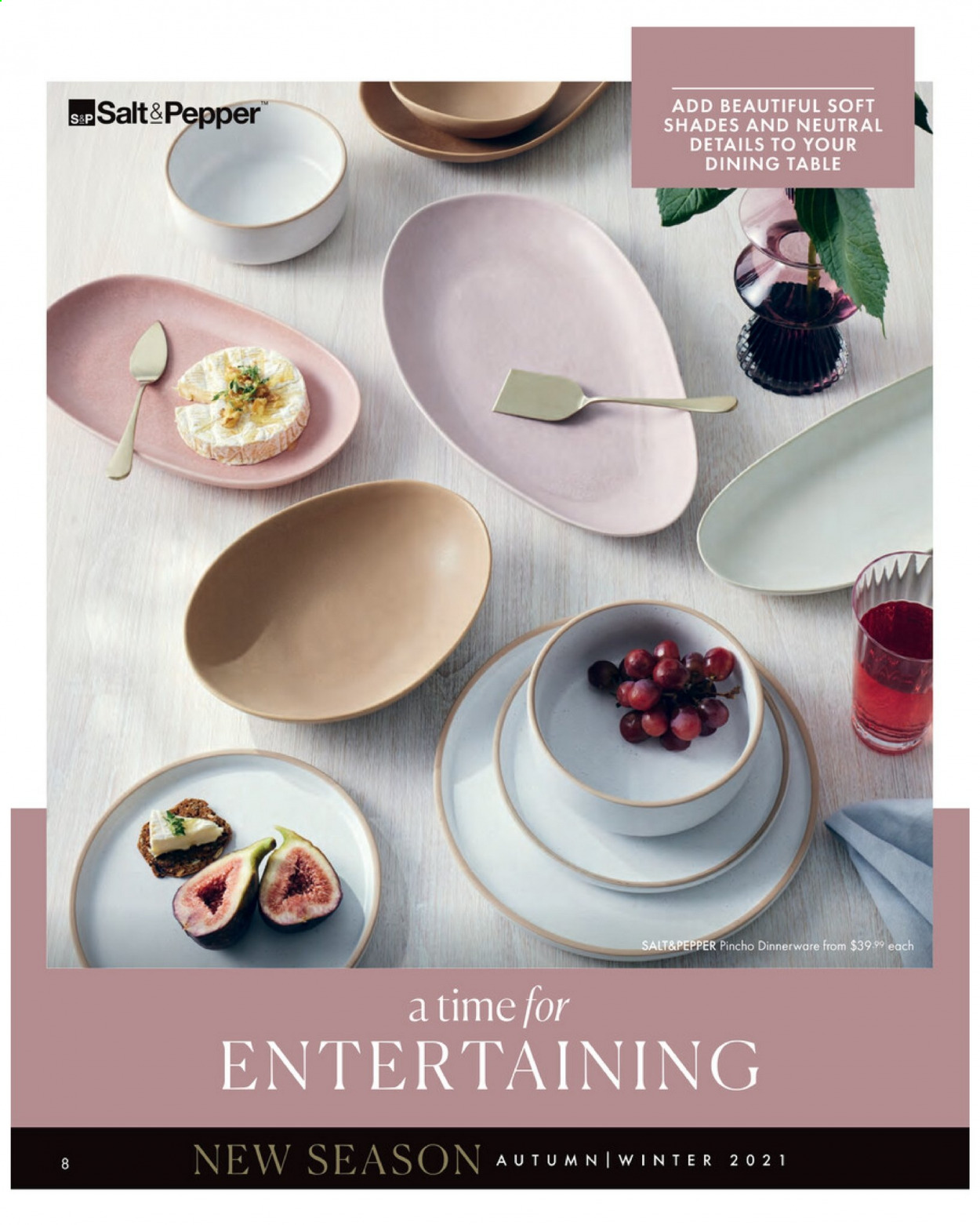 thumbnail - Farmers mailer - Sales products - dinnerware set, dining table, table. Page 8.