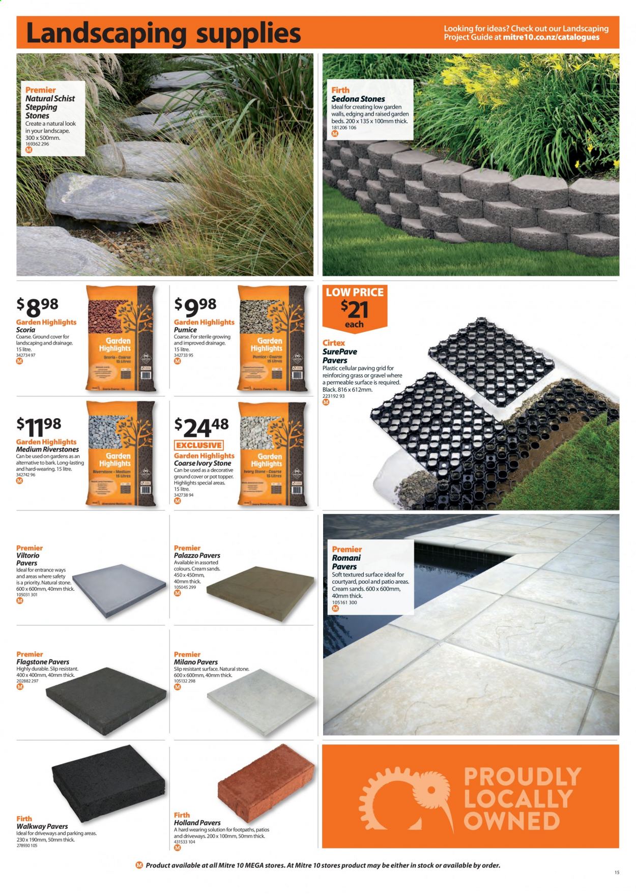 thumbnail - Mitre 10 mailer - 01.04.2021 - 18.04.2021 - Sales products - pool. Page 15.