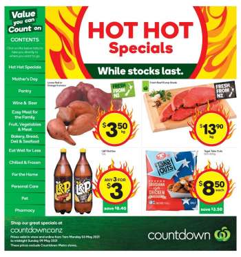 Countdown catalogue