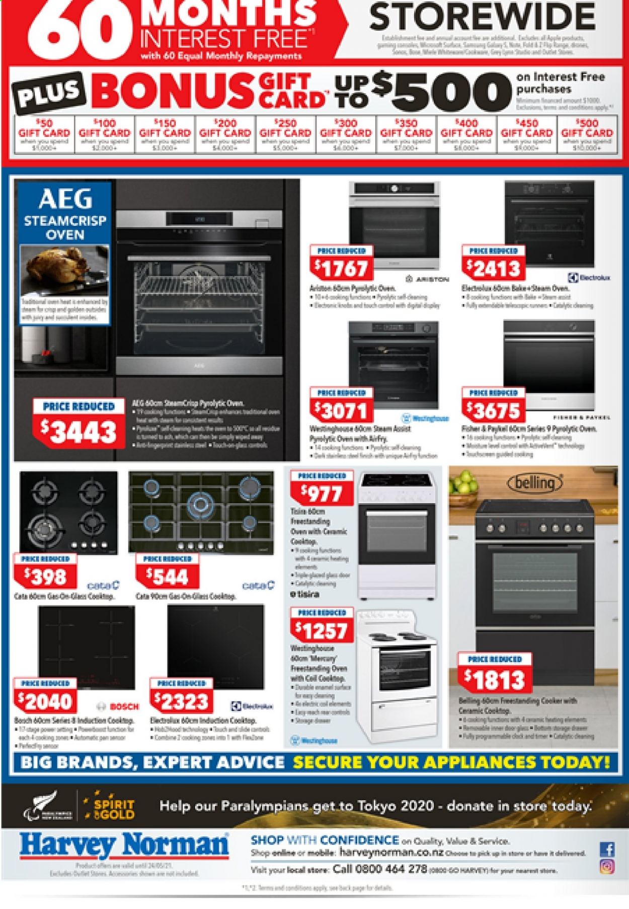 thumbnail - Harvey Norman mailer - 14.05.2021 - 19.05.2021 - Sales products - AEG, Bosch, oven, cooktop. Page 2.