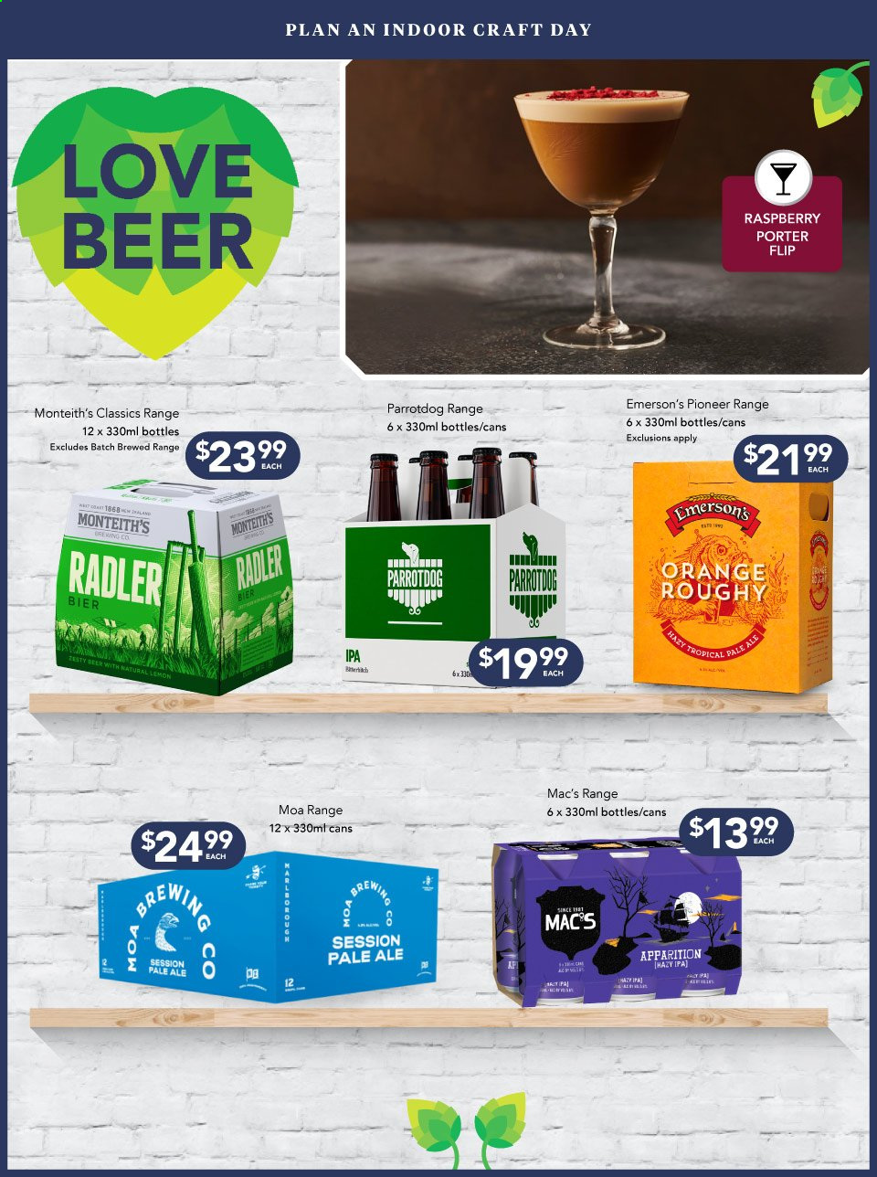thumbnail - Liquorland mailer - 14.06.2021 - 27.06.2021 - Sales products - beer, Mac’s, IPA. Page 10.