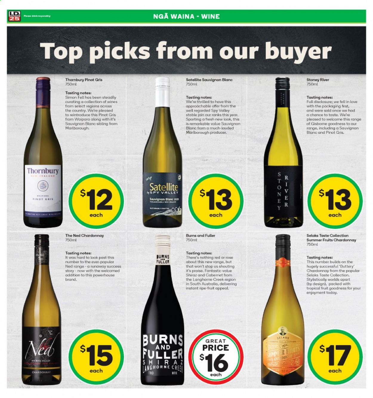 thumbnail - Countdown mailer - 28.06.2021 - 11.07.2021 - Sales products - Cabernet Sauvignon, white wine, Chardonnay, Pinot Grigio, Sauvignon Blanc, rosé wine, rose. Page 3.