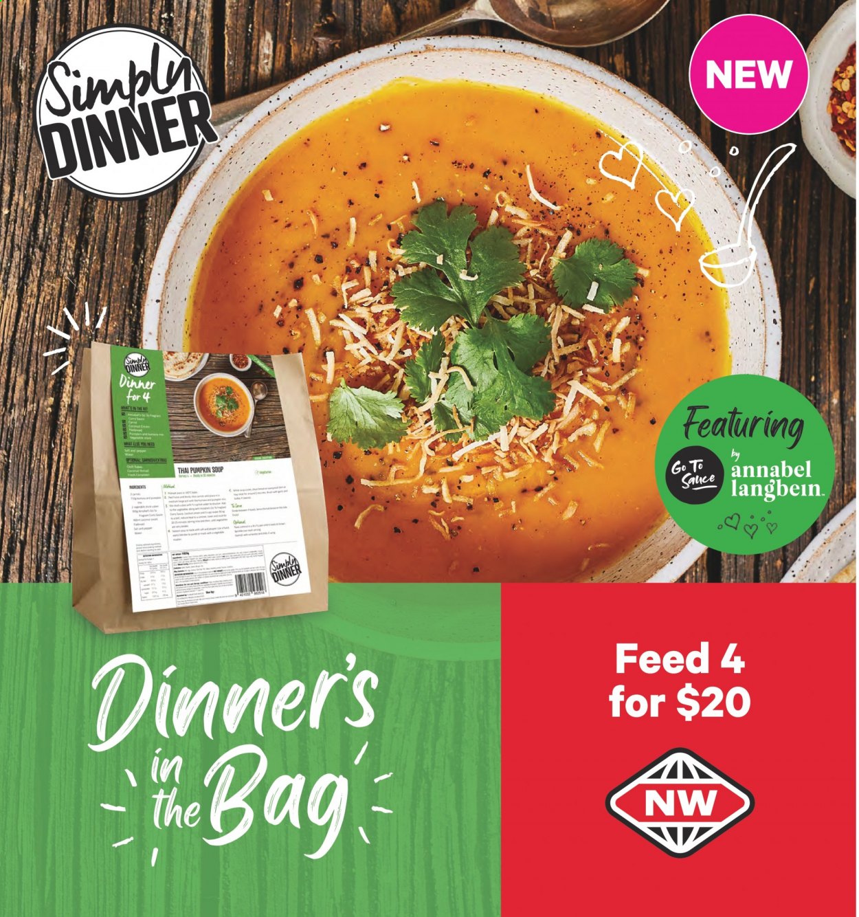 thumbnail - New World mailer - 12.07.2021 - 18.07.2021 - Sales products - coconut, soup, sauce. Page 20.