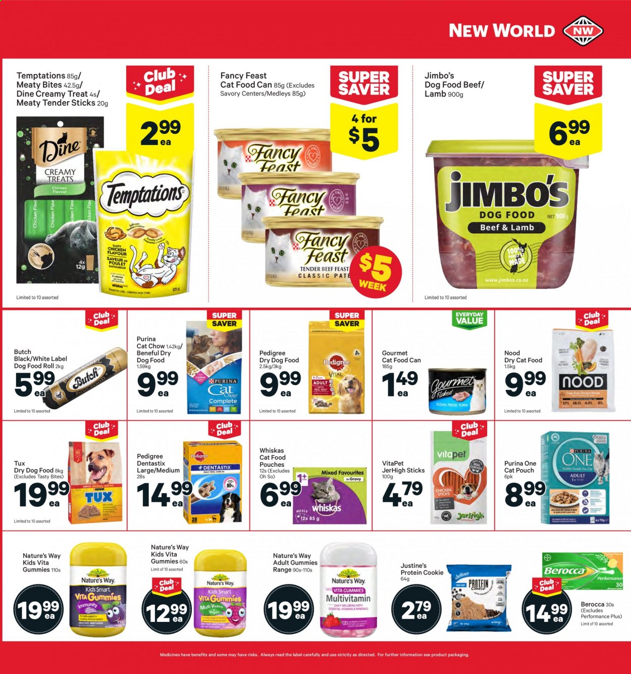 thumbnail - New World mailer - 12.07.2021 - 18.07.2021 - Sales products - protein cookie, Berocca. Page 29.