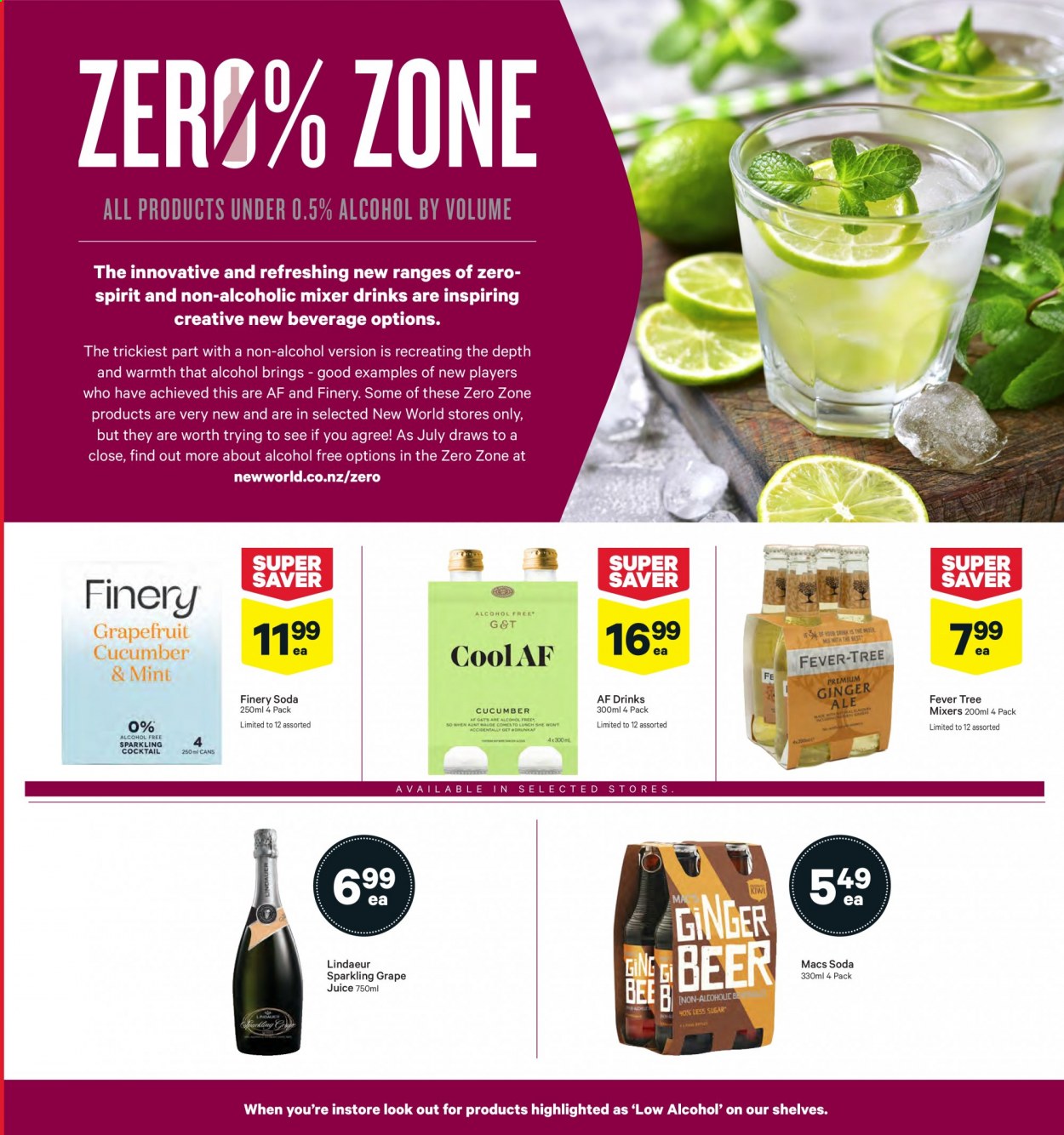 thumbnail - New World mailer - 26.07.2021 - 01.08.2021 - Sales products - juice, soda. Page 17.