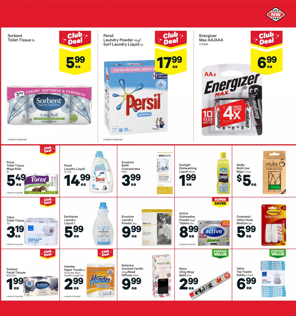 thumbnail - New World mailer - 16.08.2021 - 22.08.2021 - Sales products - tea, toilet paper, Handee, kitchen towels, paper towels, facial tissues, zinc. Page 29.