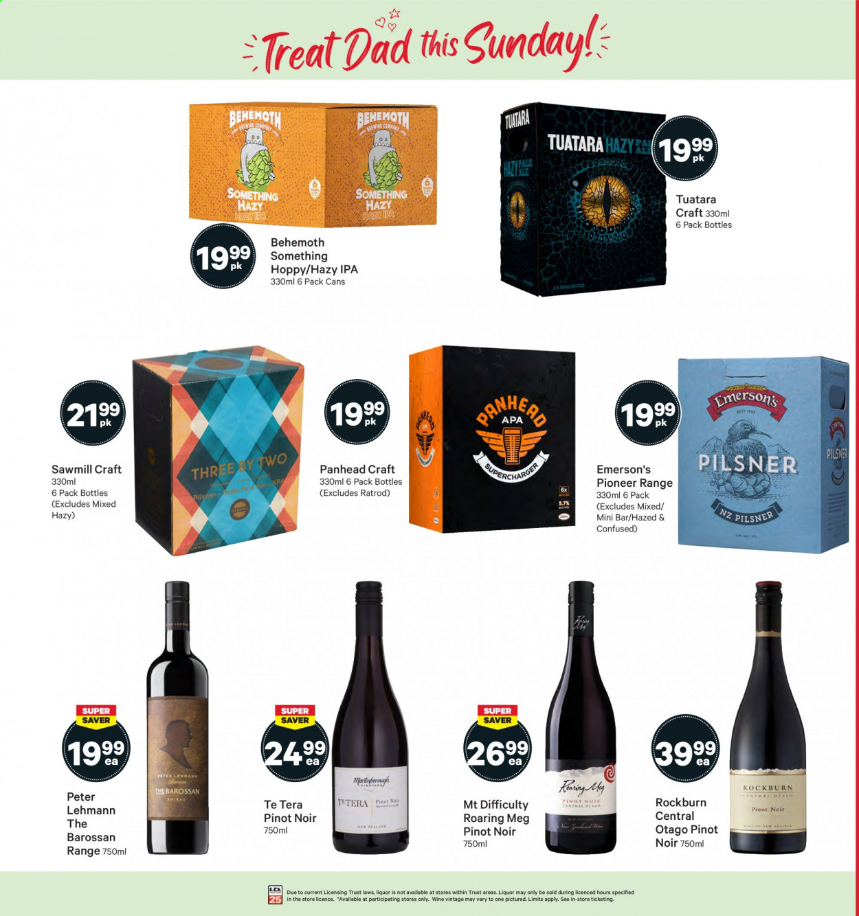 thumbnail - New World mailer - 30.08.2021 - 05.09.2021 - Sales products - red wine, wine, Pinot Noir, IPA. Page 26.