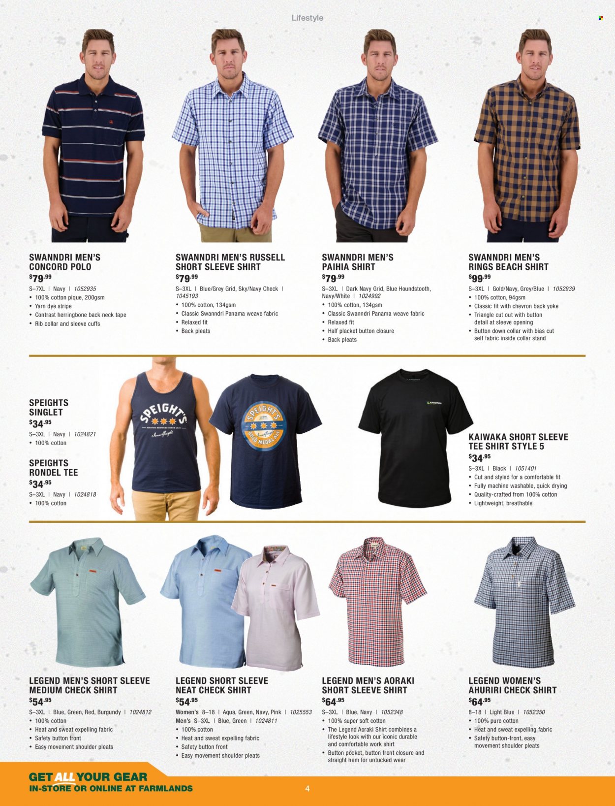 thumbnail - Farmlands mailer - Sales products - shirt. Page 4.