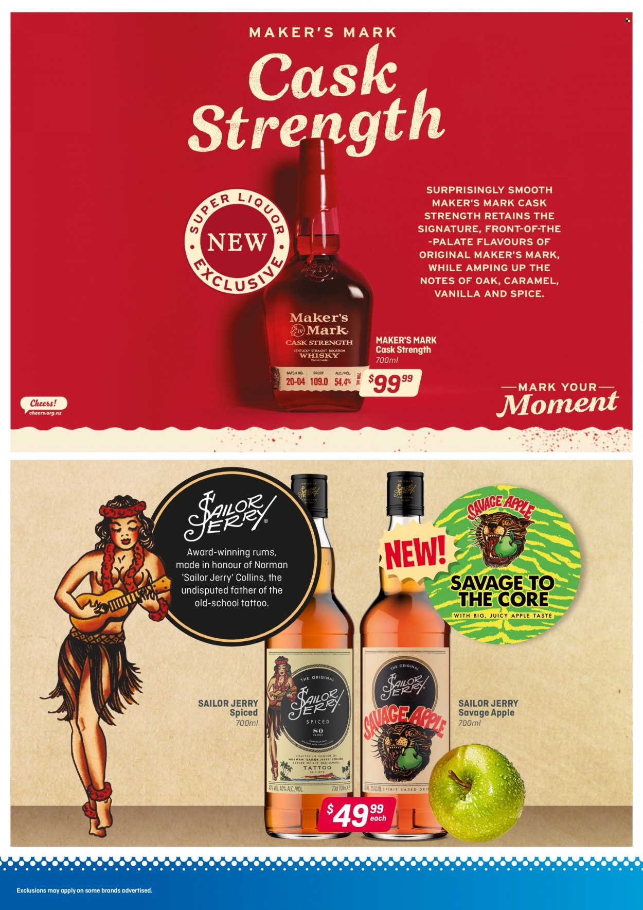 Super Liquor mailer - 29.11.2021 - 19.12.2021 - Sales products - bourbon, rum, liquor, whisky. Page 10.