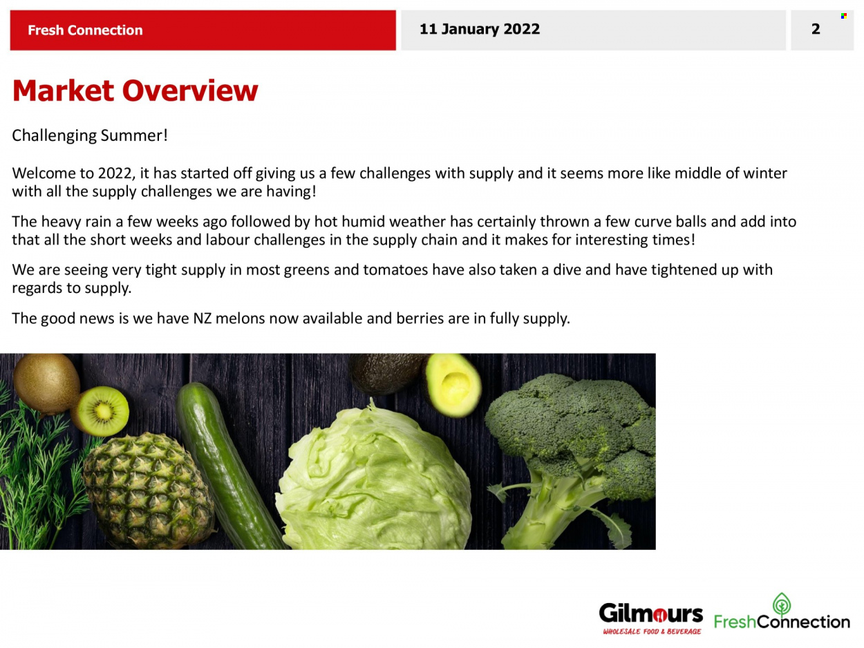 thumbnail - Gilmours mailer - 11.01.2022 - 17.01.2022 - Sales products - melons. Page 2.