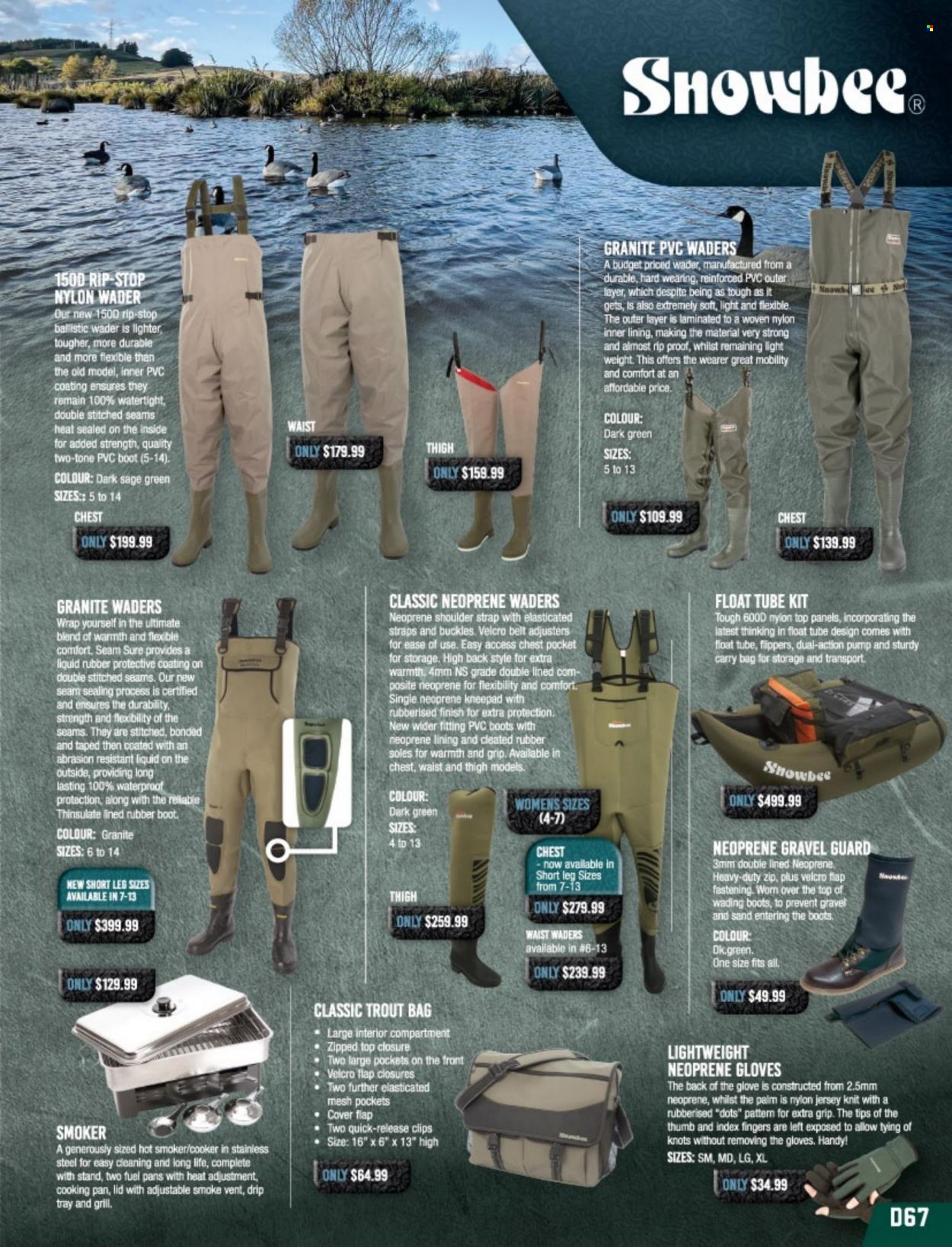 thumbnail - Hunting & Fishing mailer - Sales products - lid, pan, LG. Page 232.