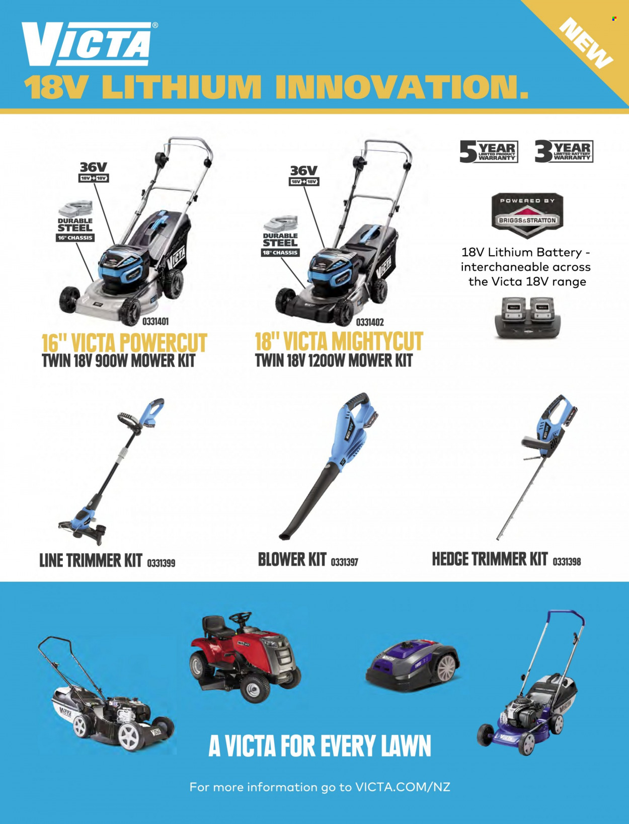 thumbnail - Bunnings Warehouse mailer - Sales products - hedge trimmer, blower. Page 56.